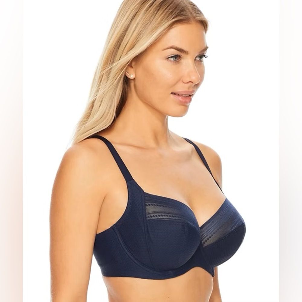NWT Panache Serene Full Cup Bra Midnight
